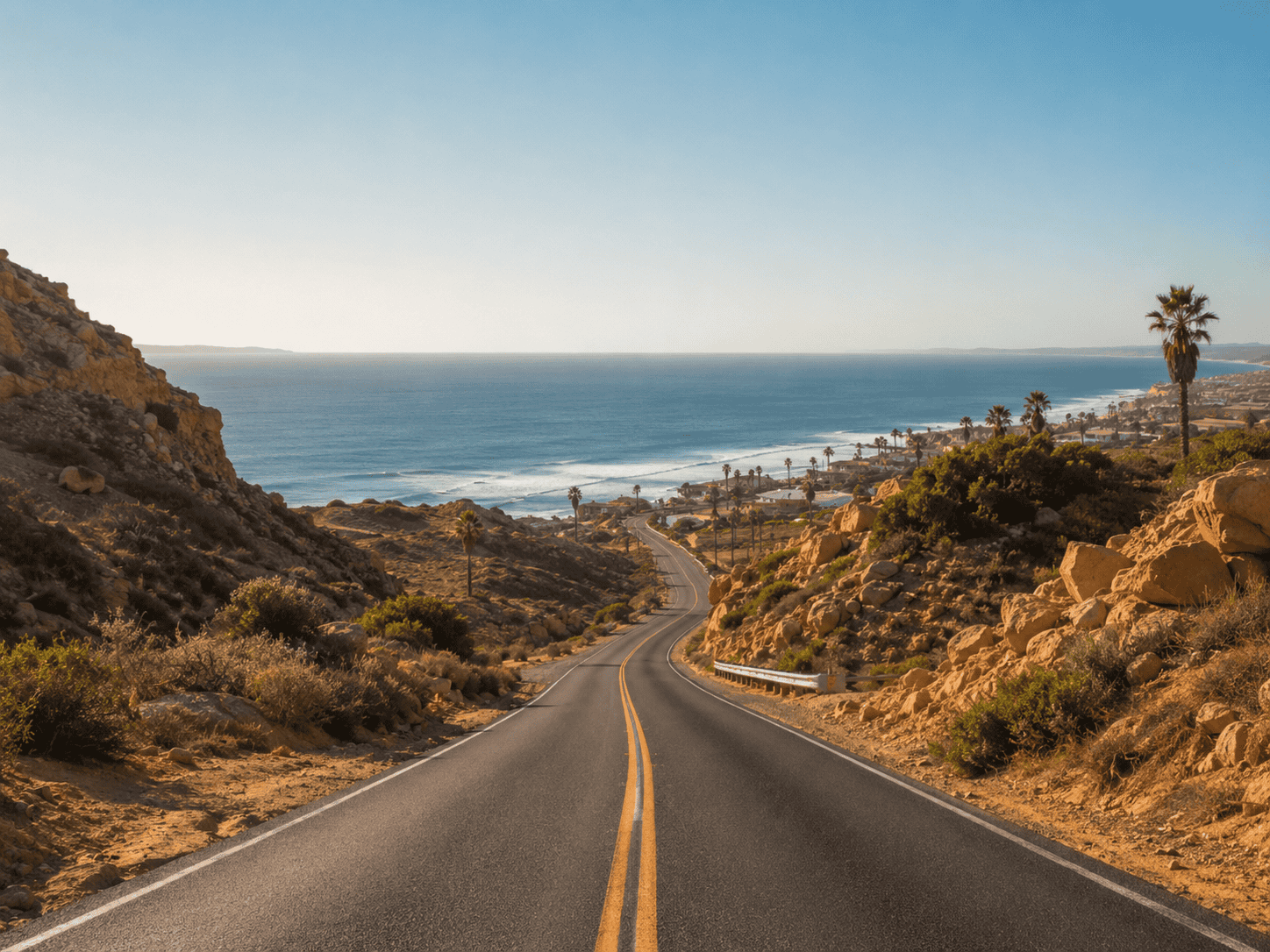 Coastal recovery setting in Rosarito Mexico